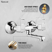 Cubo Non Telephonic Wall Mixer Tap - by Specule